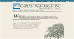 Desktop Screenshot of carlandcpa.com
