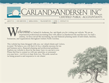 Tablet Screenshot of carlandcpa.com